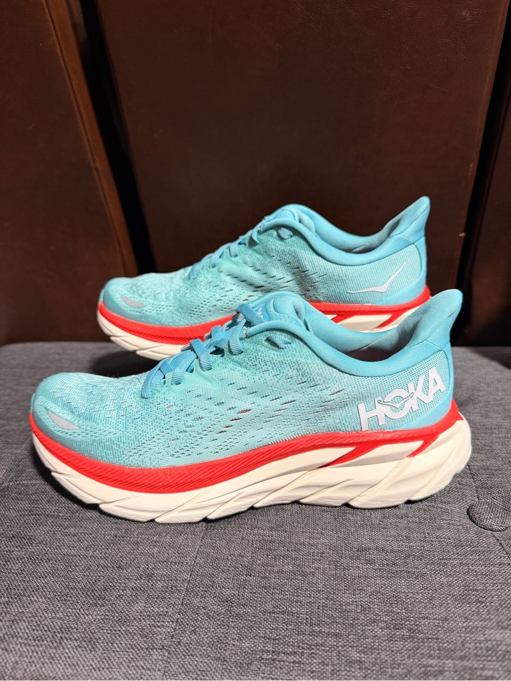 Women’s size8B HOKA Clifton Running Shoes - Excellent Condition